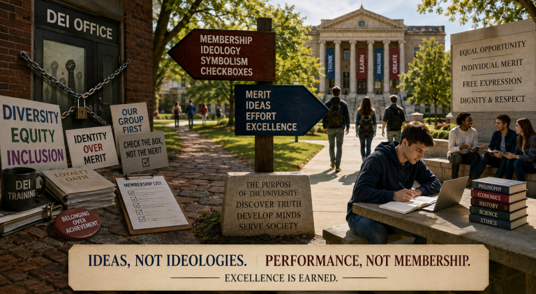 DEI Ban Lets Universities Rediscover Their Purpose